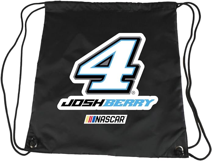 R and R Imports Nascar #4 Josh Berry Black Cinch Bag