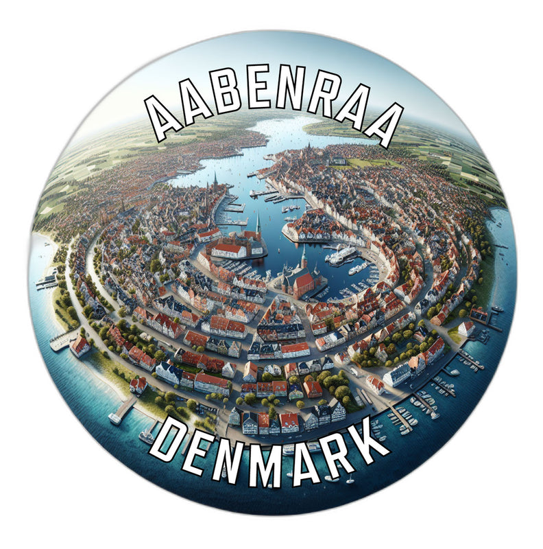 Aabenraa Denmark Souvenir Vinyl Decal Sticker 2-Inch
