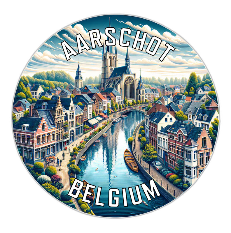 Aarschot Belgium Souvenir Vinyl Decal Sticker 6-Inch