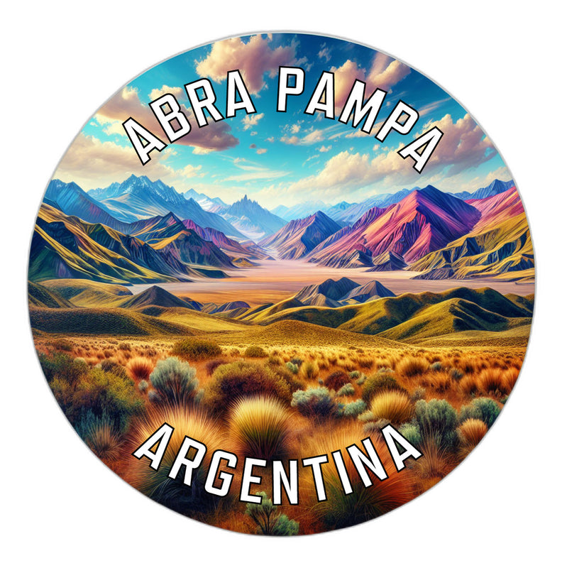Abra Pampa Argentina Souvenir Die Cut Flat Magnet 2-Inch