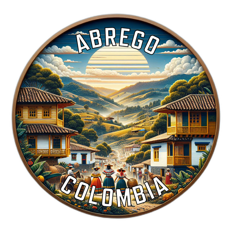 Abrego Colombia Souvenir Vinyl Decal Sticker 2-Inch