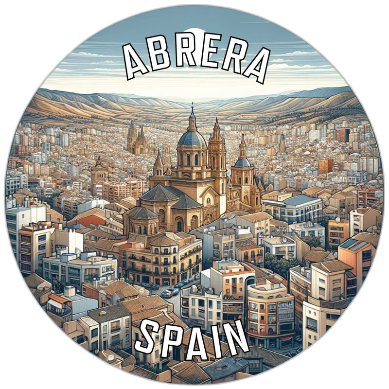 Abrera Spain Souvenir Vinyl Decal Sticker 2-Inch