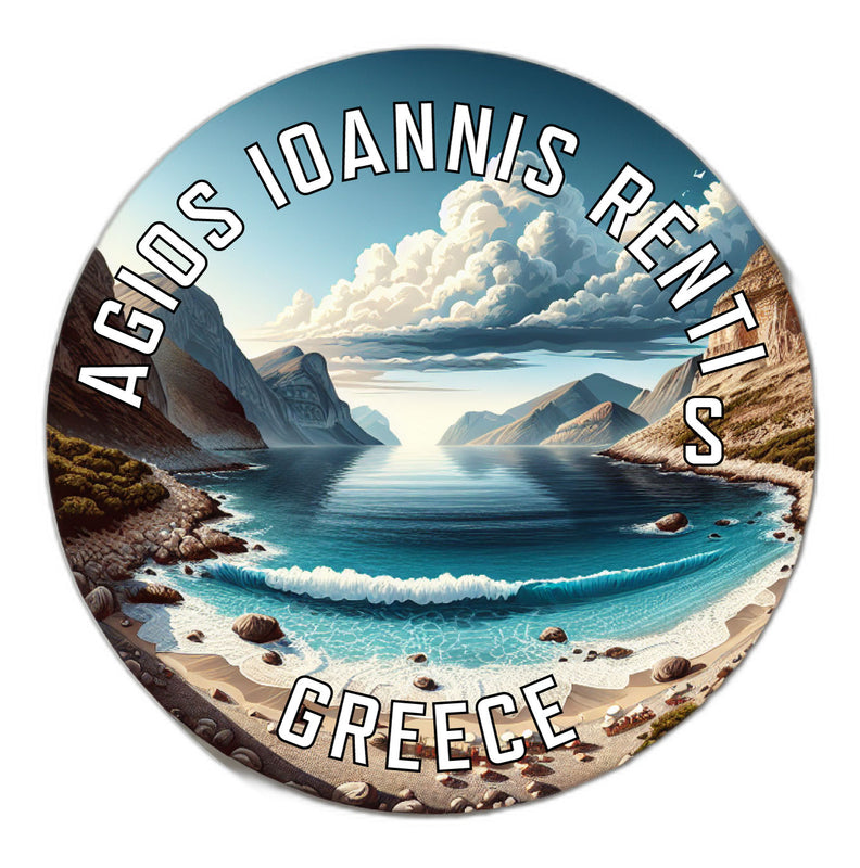 Agios Ioannis Rentis Greece Souvenir Vinyl Decal Sticker 2-Inch