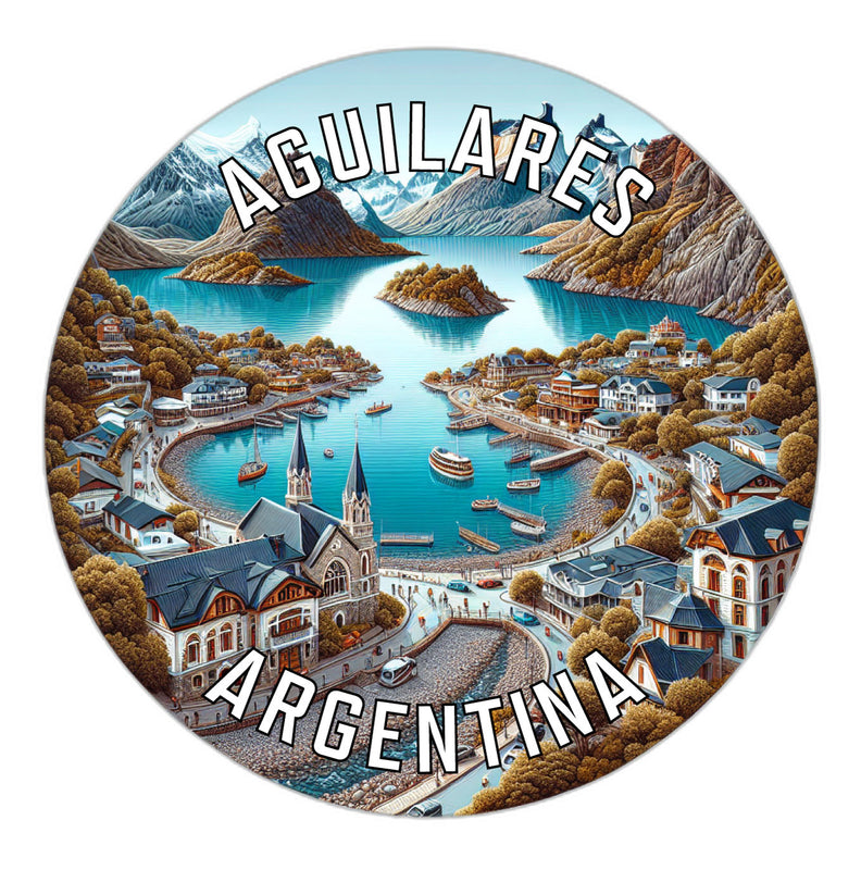 Aguilares Argentina Souvenir Die Cut Flat Magnet 6-Inch