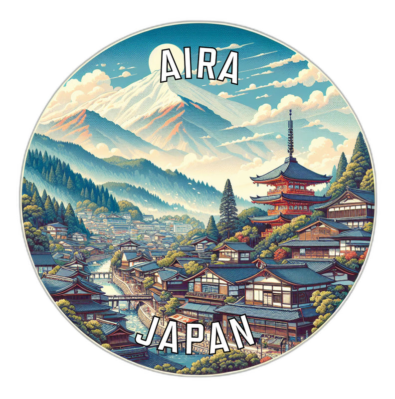 Aira Japan Souvenir Die Cut Flat Magnet 6-Inch