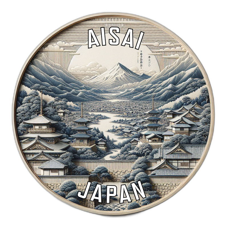 Aisai Japan Souvenir Vinyl Decal Sticker 2-Inch