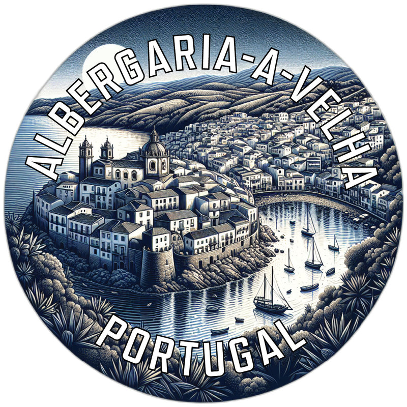 Albergaria a Velha Portugal Souvenir Vinyl Decal Sticker 6-Inch
