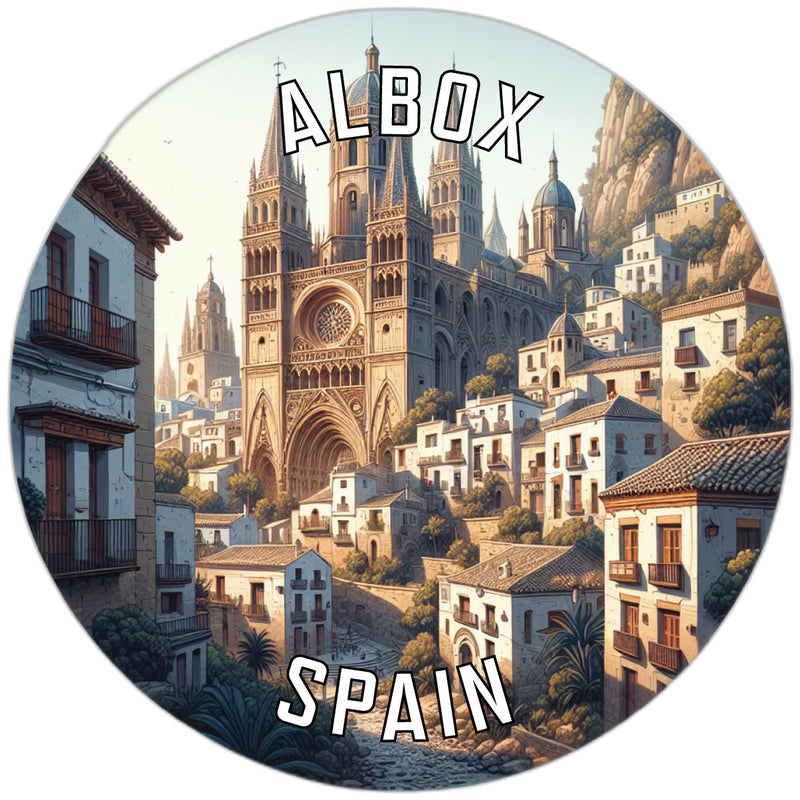 Albox Spain Souvenir Vinyl Decal Sticker 6-Inch