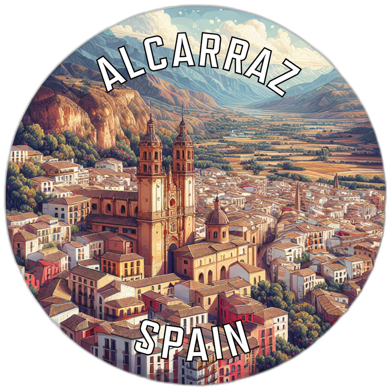 Alcarraz Spain Souvenir Vinyl Decal Sticker 2-Inch