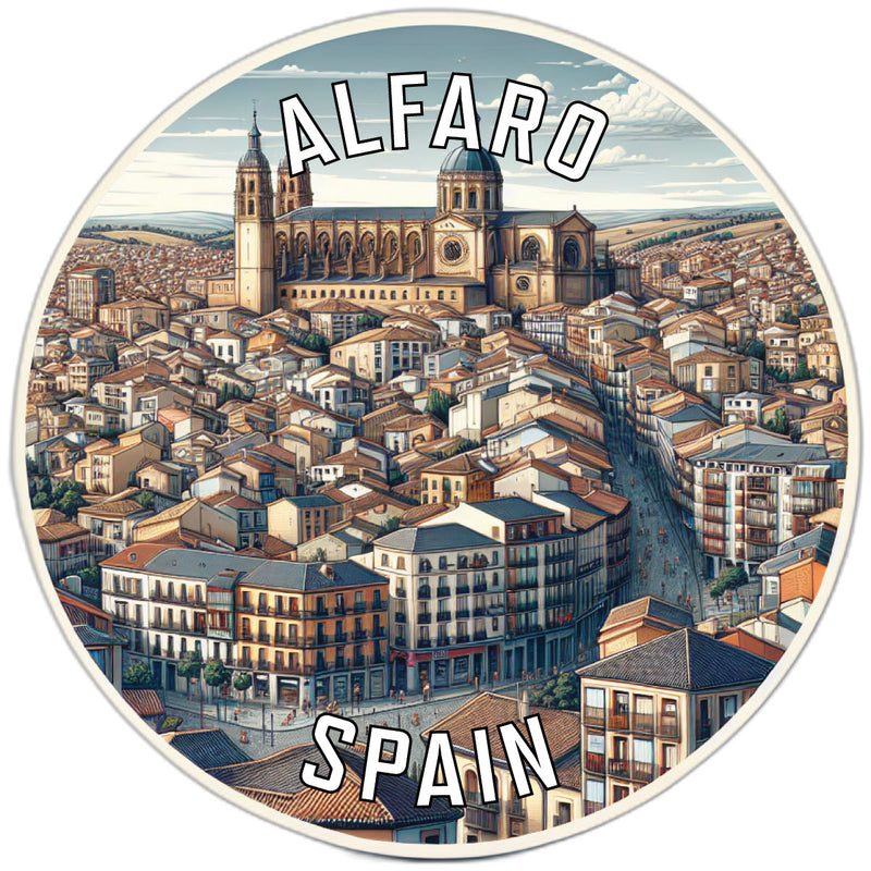 Alfaro Spain Souvenir Die Cut Flat Magnet 2-Inch