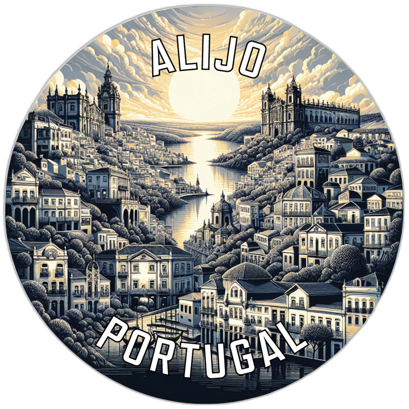 Alijo Portugal Souvenir Vinyl Decal Sticker 2-Inch