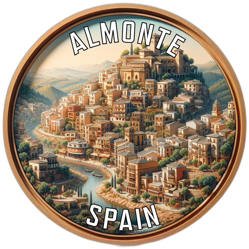 Almonte Spain Souvenir Die Cut Flat Magnet 2-Inch