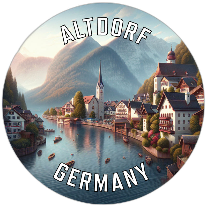 Altdorf Germany Souvenir Die Cut Flat Magnet 2-Inch