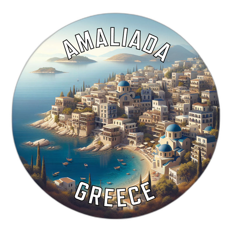 Amaliada Greece Souvenir Vinyl Decal Sticker 2-Inch