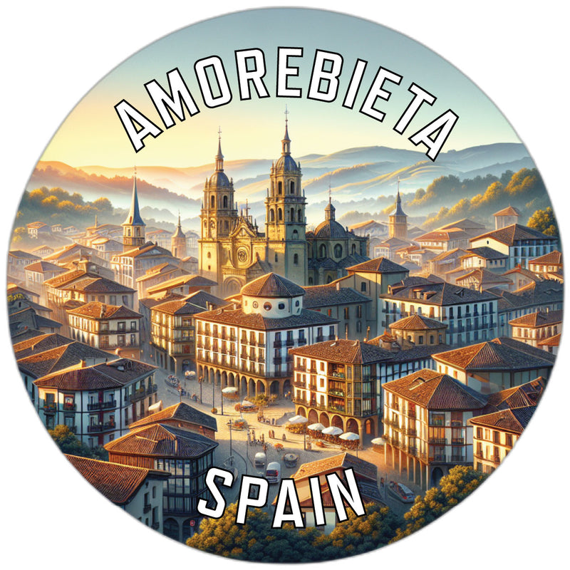 Amorebieta Spain Souvenir Vinyl Decal Sticker 2-Inch