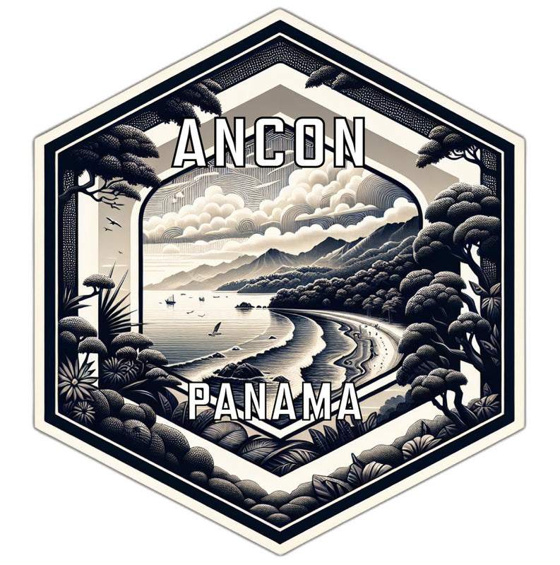 Ancon Panama Travel Destination Souvenir Vinyl Decal Sticker 2-Inch