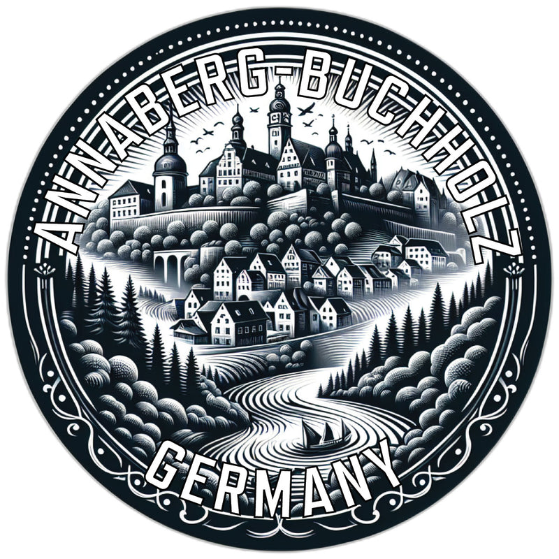 Annaberg Buchholz Germany Souvenir Vinyl Decal Sticker 2-Inch