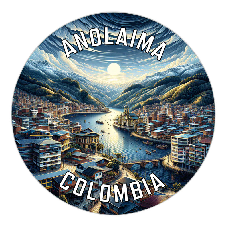 Anolaima Colombia Souvenir Vinyl Decal Sticker 6-Inch