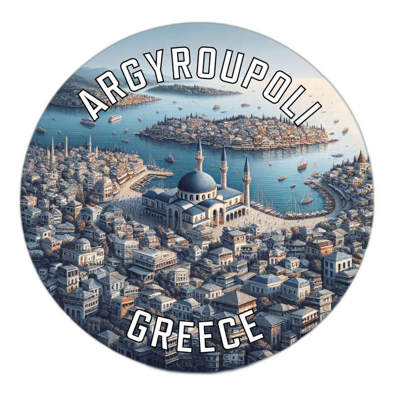 Argyroupoli Greece Souvenir Vinyl Decal Sticker 2-Inch