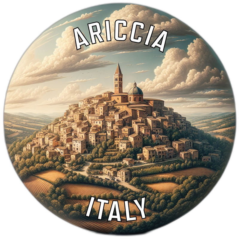 Ariccia Italy Souvenir Vinyl Decal Sticker 6-Inch