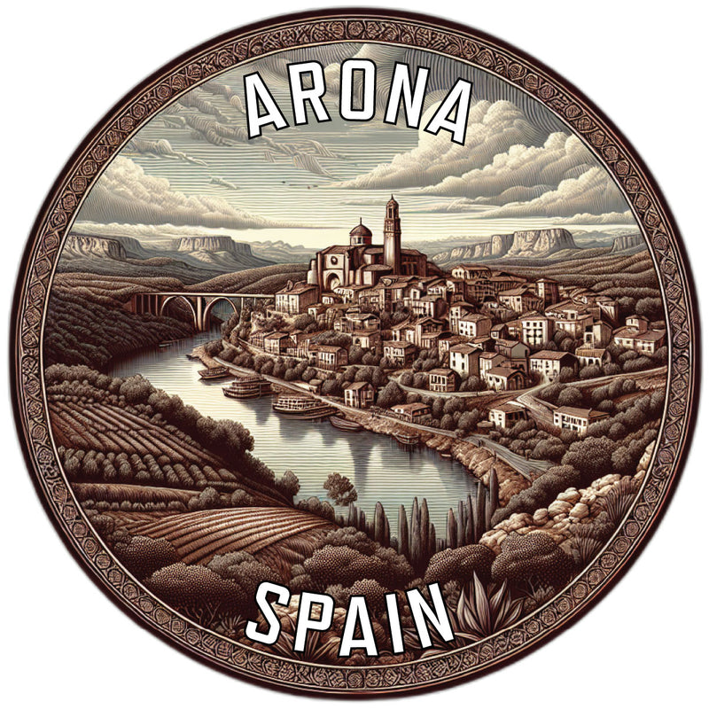 Arona Spain Souvenir Vinyl Decal Sticker 2-Inch