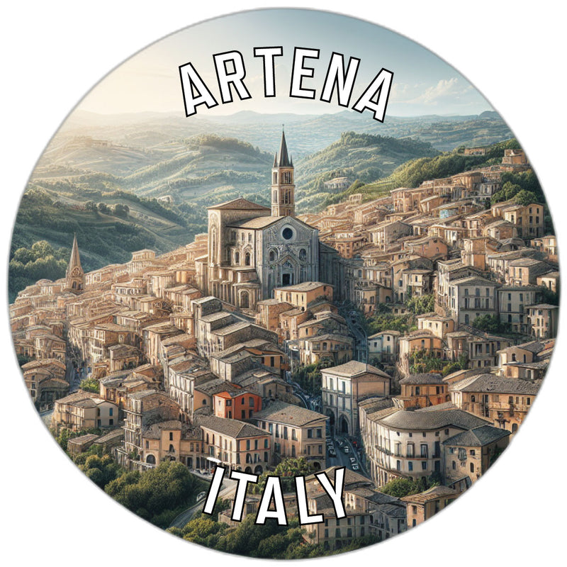 Artena Italy Souvenir Vinyl Decal Sticker 6-Inch