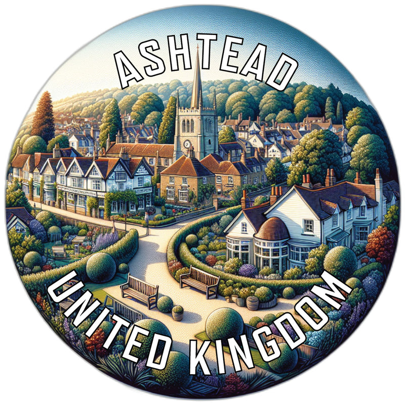 Ashtead United Kingdom Souvenir Vinyl Decal Sticker 2-Inch