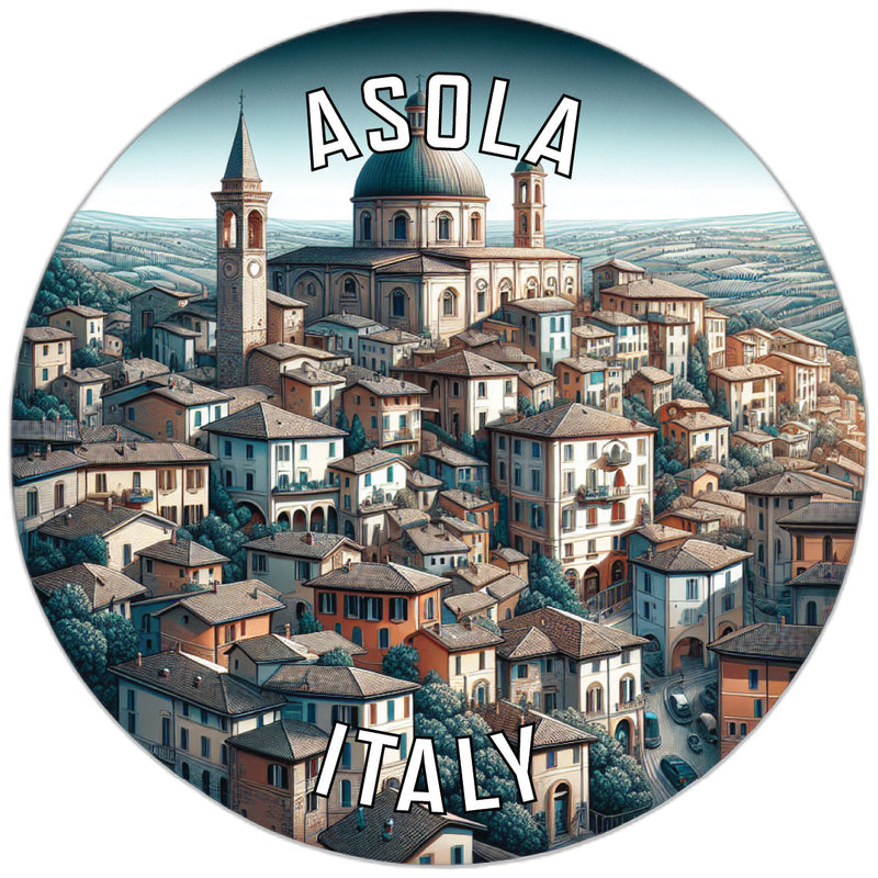 Asola Italy Souvenir Vinyl Decal Sticker 2-Inch