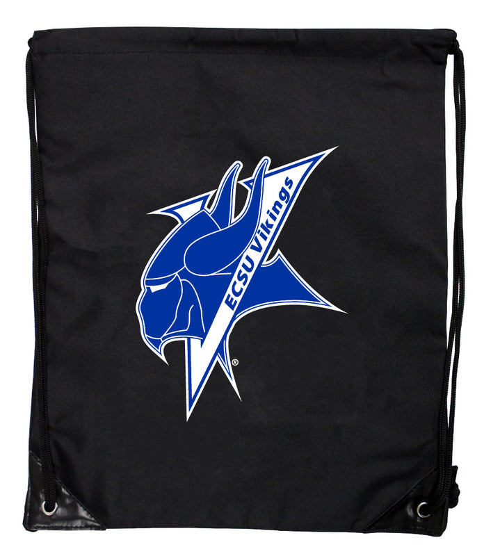 Elizabeth City State University Officially Licensed Drawstring Backpack - Lightweight Cinch Bag with Team Logo