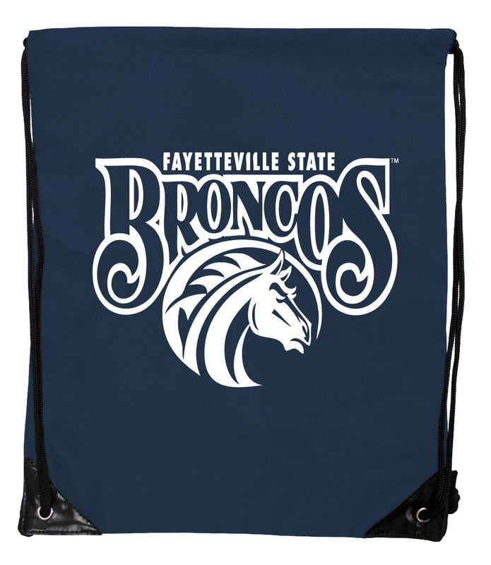 Fayetteville State University Officially Licensed Drawstring Backpack - Lightweight Cinch Bag with Team Logo