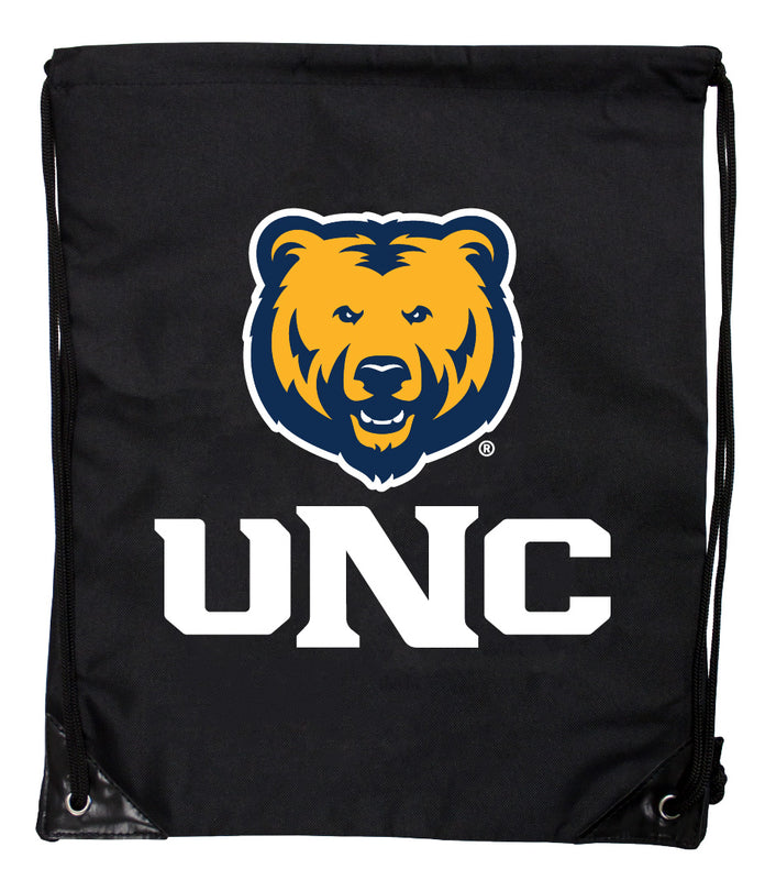 Northern Colorado Bears Officially Licensed Drawstring Backpack - Lightweight Cinch Bag with Team Logo