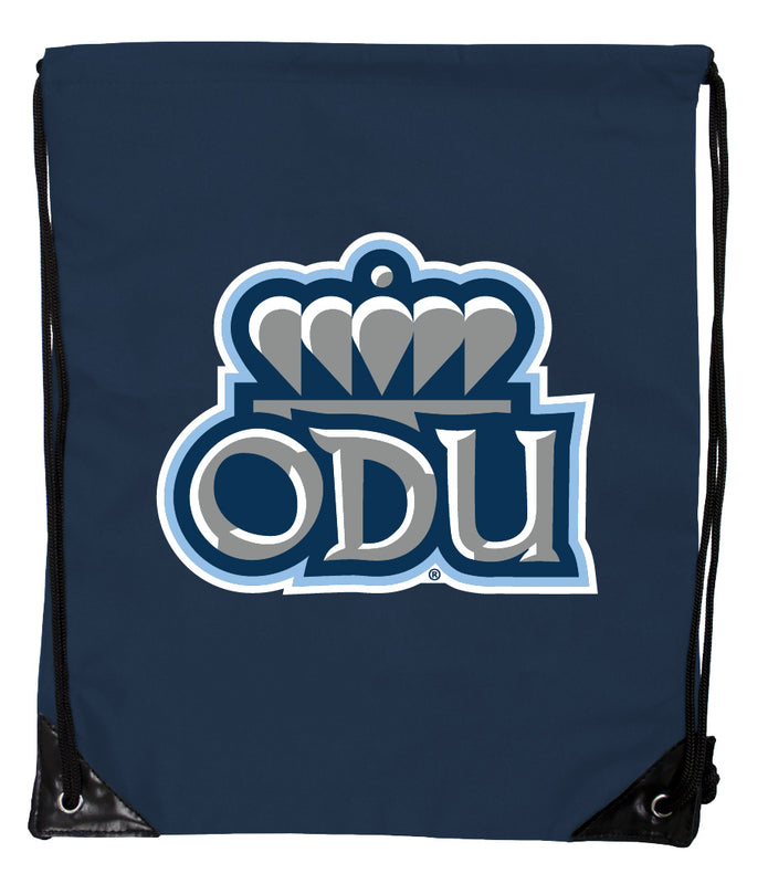 Old Dominion Monarchs Officially Licensed Drawstring Backpack - Lightweight Cinch Bag with Team Logo
