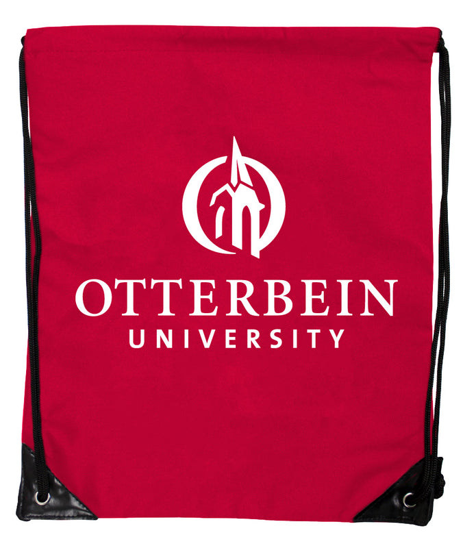 Otterbein University Officially Licensed Drawstring Backpack - Lightweight Cinch Bag with Team Logo