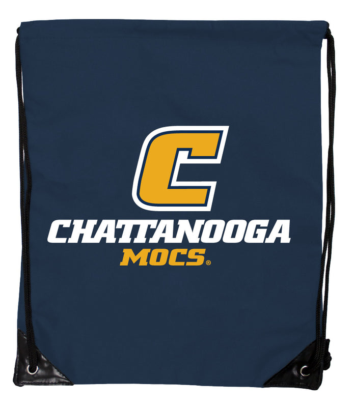University of Tennessee at Chattanooga Officially Licensed Drawstring Backpack - Lightweight Cinch Bag with Team Logo