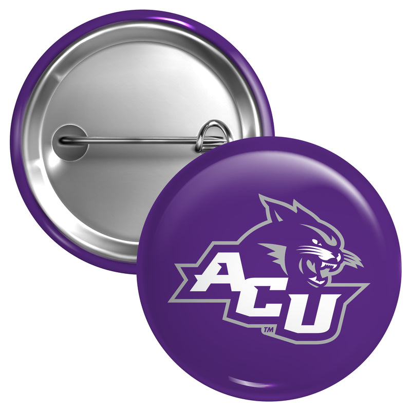 Abilene Christian University Large 3-Inch Button Pin Officially Licensed Collegiate Product Large