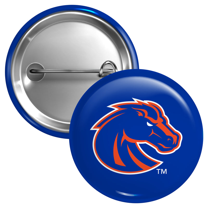 Boise State Broncos Small 1-Inch Button Pin Officially Licensed Collegiate Product Small