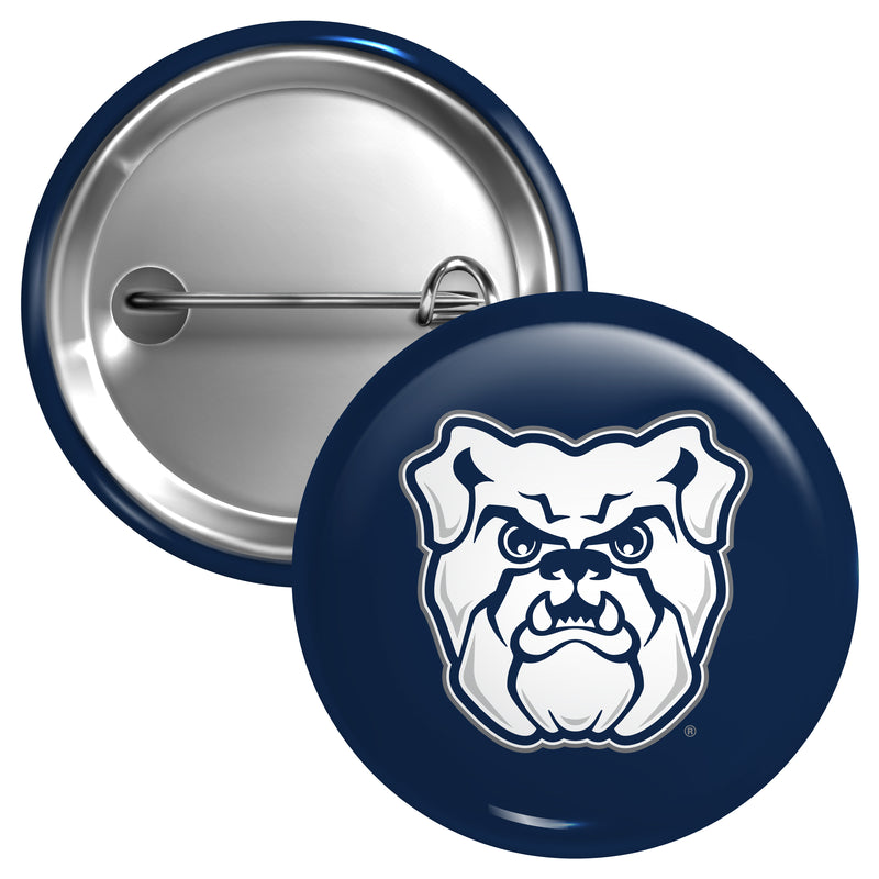 Butler Bulldogs Medium 2-Inch Button Pin Officially Licensed Collegiate Product Medium