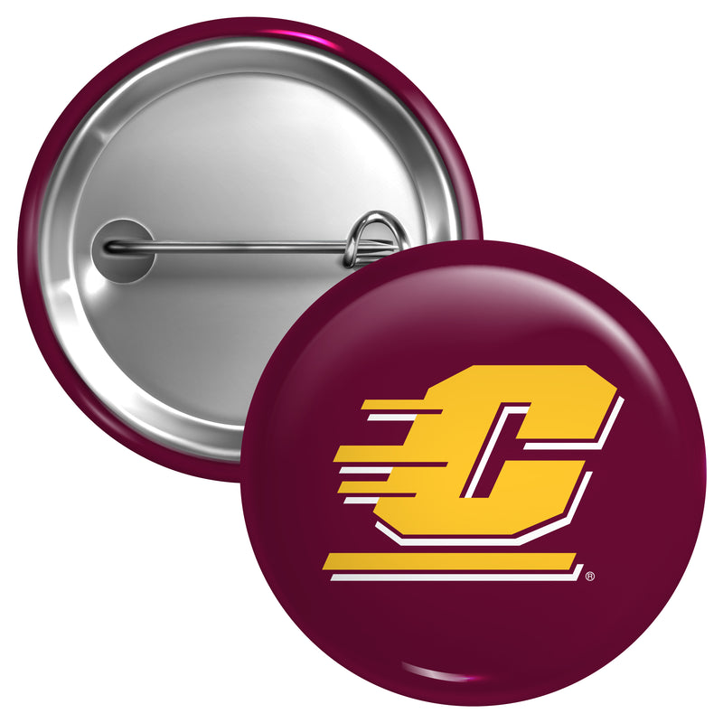 Central Michigan University Small 1-Inch Button Pin Officially Licensed Collegiate Product Small