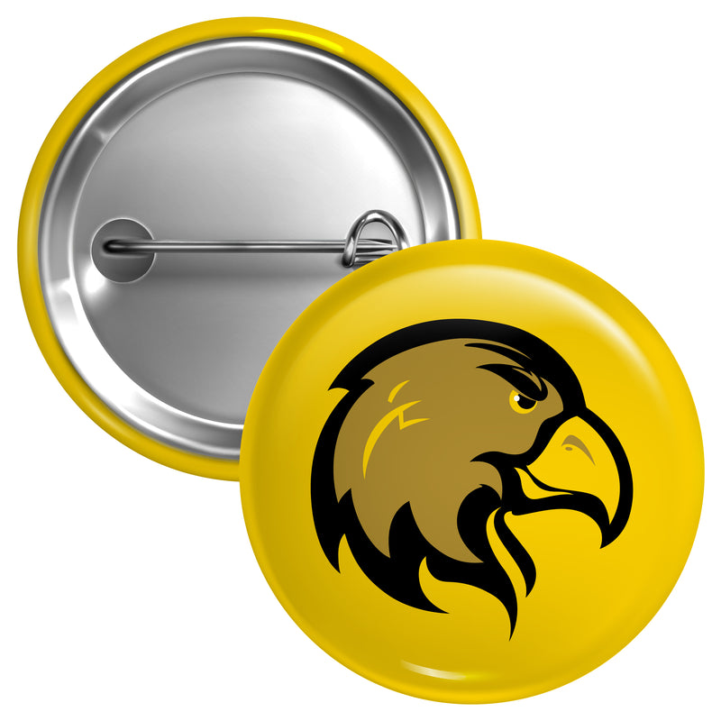 California State University Los Angeles Medium 2-Inch Button Pin Officially Licensed Collegiate Product Medium