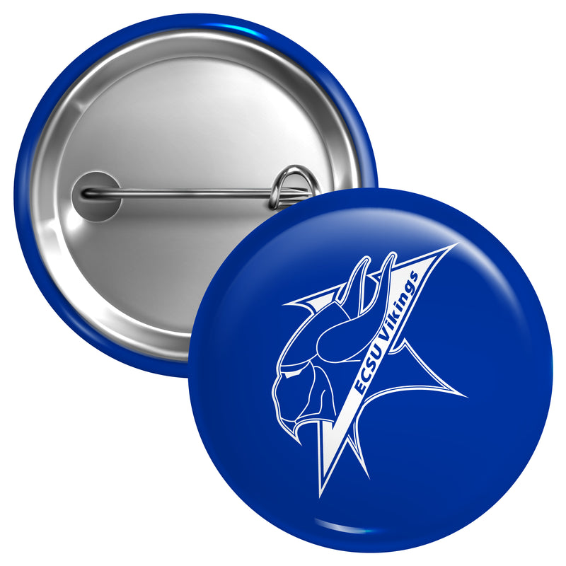 Elizabeth City State University Large 3-Inch Button Pin Officially Licensed Collegiate Product Large