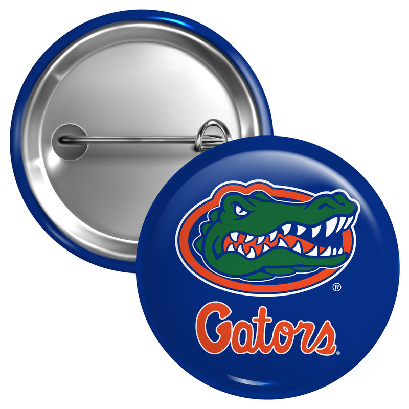 Florida Gators Medium 2-Inch Button Pin Officially Licensed Collegiate Product Medium