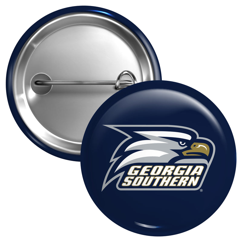 Georgia Southern Eagles Medium 2-Inch Button Pin Officially Licensed Collegiate Product Medium