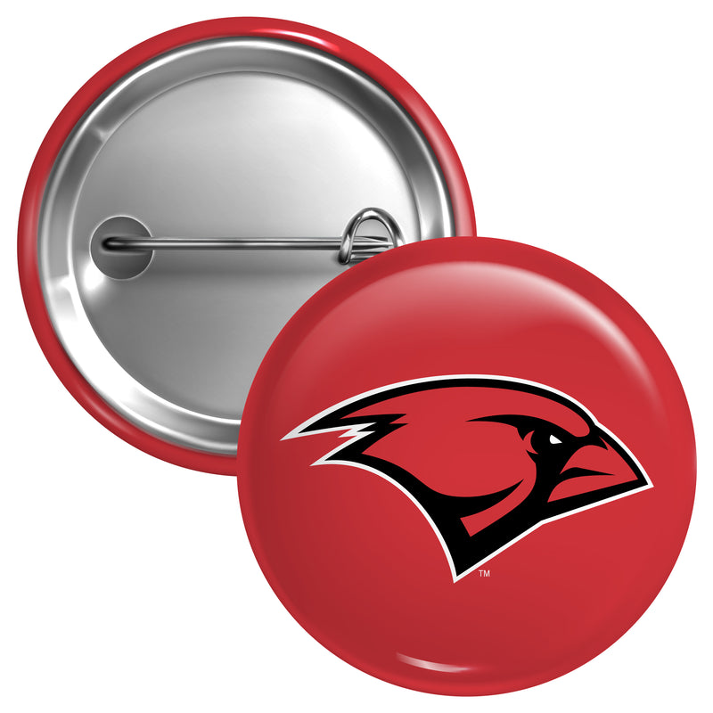 Incarnate Word Cardinals Medium 2-Inch Button Pin Officially Licensed Collegiate Product Medium
