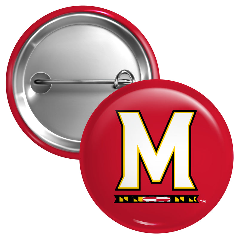 Maryland Terrapins Small 1-Inch Button Pin Officially Licensed Collegiate Product Small