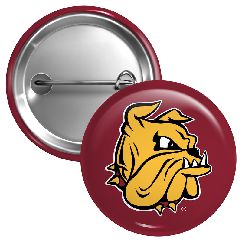 Minnesota Duluth Bulldogs Small 1-Inch Button Pin Officially Licensed Collegiate Product Small