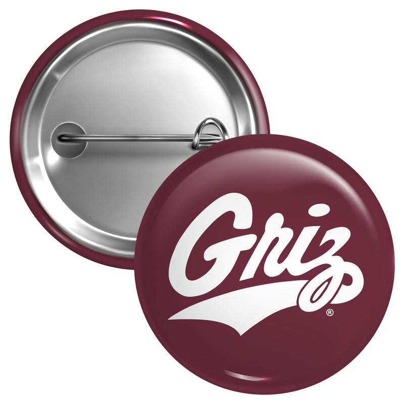 Montana University Small 1-Inch Button Pin Officially Licensed Collegiate Product Small