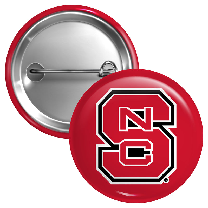 NC State Wolfpack Large 3-Inch Button Pin Officially Licensed Collegiate Product Large