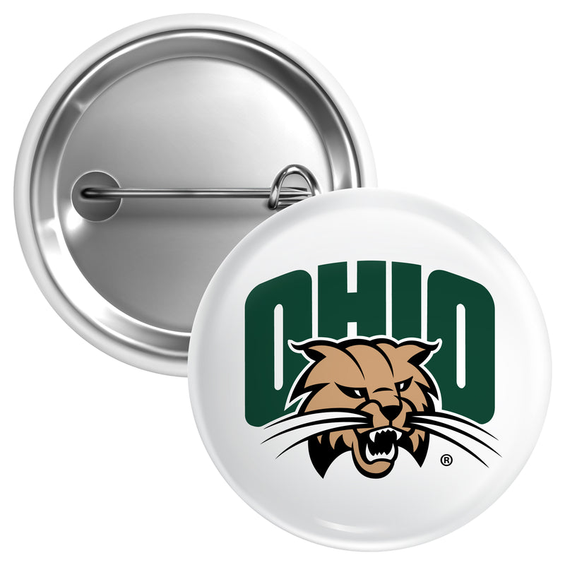 Ohio University Small 1-Inch Button Pin Officially Licensed Collegiate Product Small