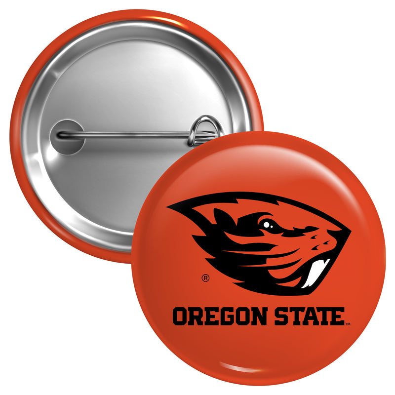 Oregon State Beavers Small 1-Inch Button Pin Officially Licensed Collegiate Product Small