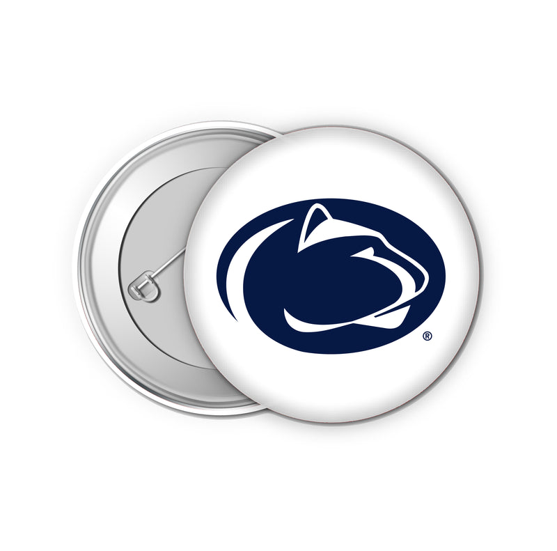 Penn State Nittany Lions Small 1-Inch Button Pin 4 Pack Officially Licensed Collegiate Product